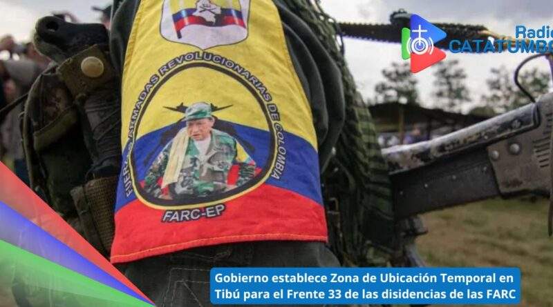 Imagen de referencia - El presidente Gustavo Petro firmó este viernes la Resolución 161 del 23 de mayo de 2025, mediante la cual se crea una Zona de Ubicación Temporal (ZUT) en Tibú, Norte de Santander, con el objetivo de reagrupar al Frente 33 de las disidencias de las FARC / Foto: Suministrada