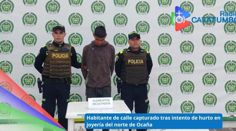 Imagen de referencia - Intento de hurto a una joyería ubicada en el norte de Ocaña / Foto: Policía Nacional