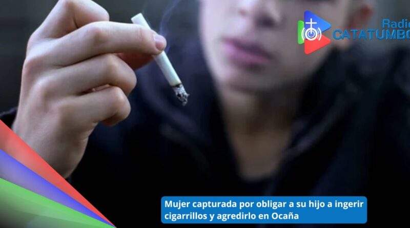 IMAGEN de referencia – Mujer fue capturada tras obligar a su hijo menor de edad a ingerir tres cigarrillos / Foto: Depositphotos