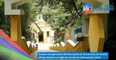 Santuario de Nuestra Señora de las Gracias de Torcoroma, o también conocida como el Santuario del Agua de la Virgen / Foto: Suministrada