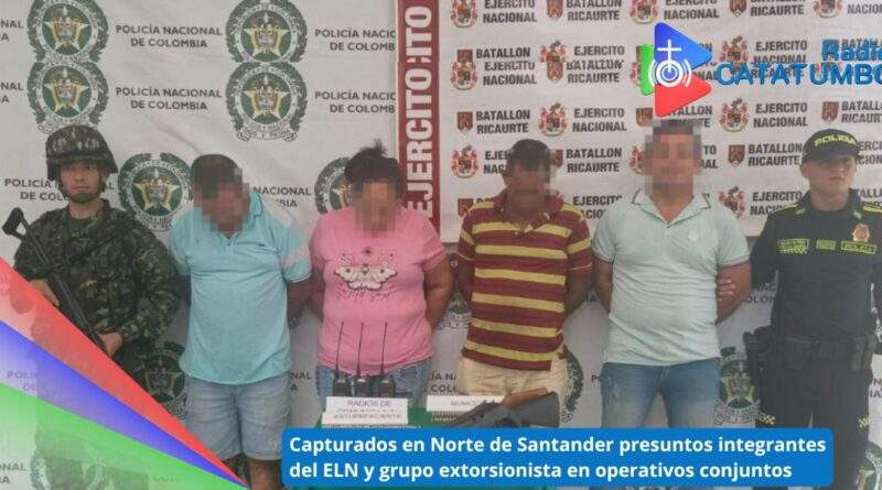 Grupo delincuencial organizado dedicado a la extorsión / Foto: Ejercito Nacional