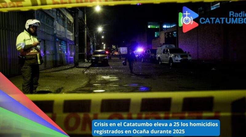 Imagen de referencia – Alarmante aumento de homicidios en Ocaña, Norte de Santander / Foto: Colprensa