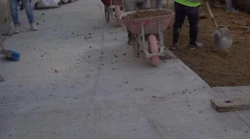 Obras de mejoramiento vial e infraestructura urbana en el barrio Santa Lucía de Ocaña, Norte de Santander / Foto: Alcaldía de Ocaña