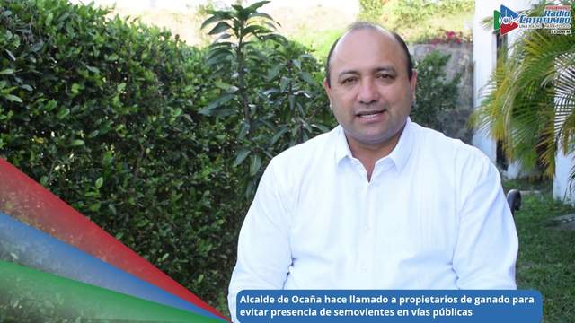 Alcalde de Ocaña, Emiro Cañizares Plata / Foto: Asomunicipios