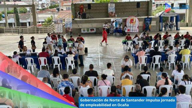La Gobernación de Norte de Santander realizó jornada de empleabilidad en Ocaña, Norte de Santander / Foto: Gobernación de Norte de Santander
