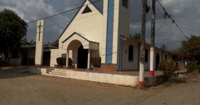 Parroquia Nuestra Señora de los Ángeles, ubicada en el corregimiento de Los Ángeles, municipio de San Martín, Cesar / Foto: Diocesis de Ocaña