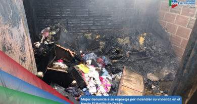 Incendio registrado en el barrio El Hatillo de Ocaña, Norte de Santander / Foto: Suministrada