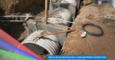 Obras de mejoramiento del sistema de alcantarillado y pavimentación del barrio Gustavo Alayón en Ocaña, Norte de Santander / Foto: Alcaldía de Ocaña