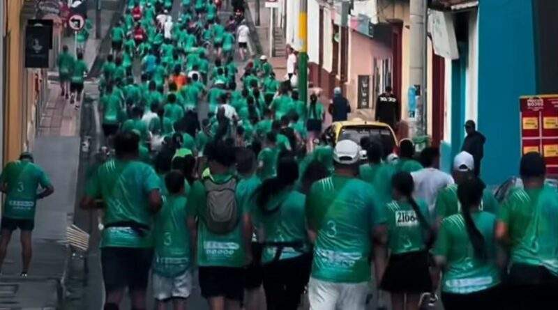 XXI Escalada Atlética al Santuario de la Virgen de Torcoroma en Ocaña, Norte de Santander / Foto: Alcaldía de Ocaña