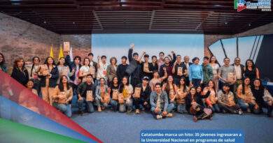 35 jóvenes del Catatumbo fueron admitidos en programas académicos de la salud en la Universidad Nacional de Colombia, gracias al programa PAET / Foto: Mineducación