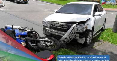 Imagen de referencia – Durante el pasado fin de semana se registro un alto número de accidentes de transito en Ocaña, Norte de Santander / Foto: Revista Nitro