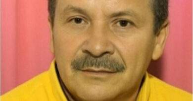 Dagoberto Lázaro, comerciante de verduras de Convenvión, Norte de Santander / Foto: Redes Sociales