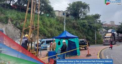 Via Circunbalar – diagoinal al Parque de los Seguros en Ocaña, Norte de Santander / Foto: Redes Sociales