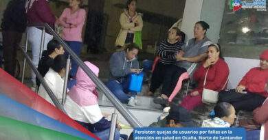 Usuarios del sistema de salud han manifestando su inconformidad frente a las fallas en la atención prestada por las EPS en Ocaña, Norte de Santander / Foto: Redes Sociales