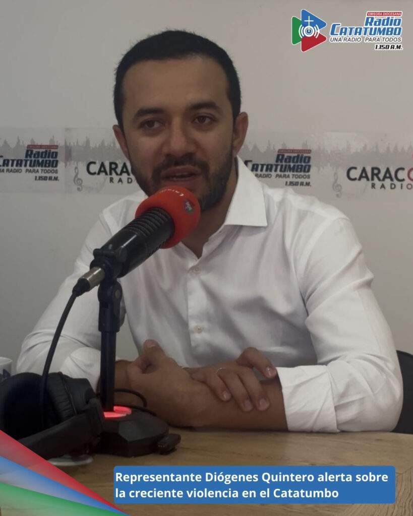 Representante a la Cámara por el Catatumbo, Diógenes Quintero Amaya / Foto: Radio Catatumbo