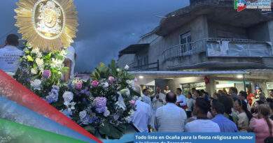 “Caravana Por La Paz” – Barrio Los Alamos en Ocaña, Norte de Santander / Foto: Radio Catatumbo