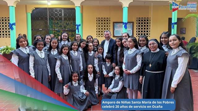 Conmemoración de los 20 años del Amparo de Niñas Santa María de los Pobres en Ocaña, Norte de Santander / Foto: Diócesis de Ocaña