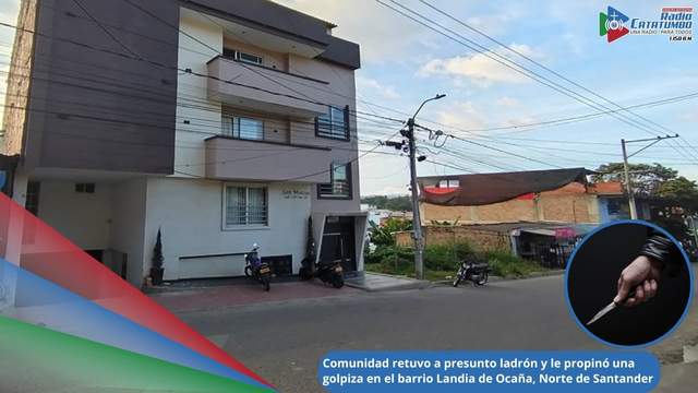 Imagen de referencia - Hombre fue retenido por la comunidad tras un intento de hurto y posteriormente capturado por la Policía Nacional en el Barrio Landia de Ocaña, Norte de Santander / Foto: Redes Sociales