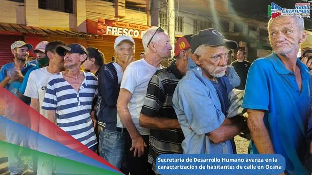 Caracterización de habitantes de calle en Ocaña, Norte de Santander / Foto: Suministrada