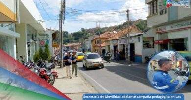 La Secretaría de Movilidad y Tránsito desarrolló una campaña pedagógica en el sector de Las Llanadas en Ocaña, Norte de Santander / Foto: Redes Sociales