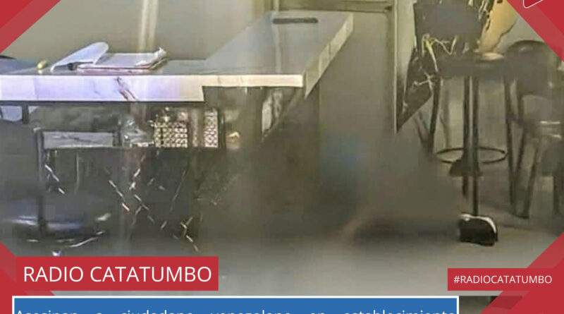 Fue asesinado ciudadano de nacionalidad venezolana en un establecimiento comercial ubicado en el barrio La Modelo en Ocaña, Norte de Santander / Foto: Suministrada