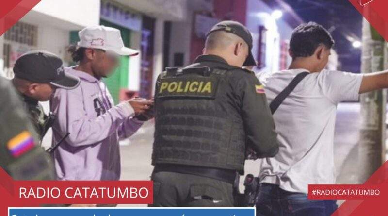 Hasta el momento el mes de octubre se ha consolidado como uno de los más efectivos para la Policía Nacional, logrando un total de 39 capturas en flagrancia por diferentes delitos en Ocaña, Norte de Santander / Foto: Redes Sociales