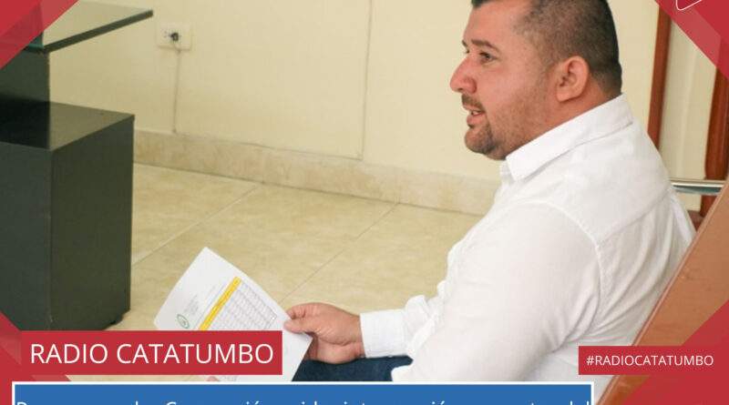Jhonny Quintero Prado, personero municipal de Convención, Norte de Santander / Foto: Convenciónaldía