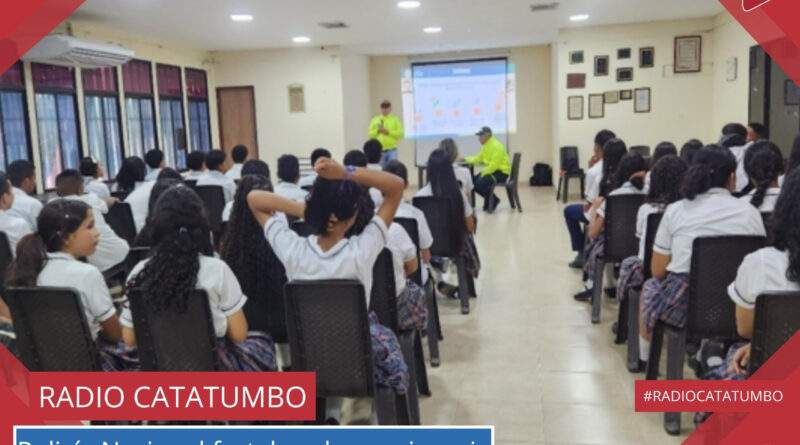 Imagen de referencia - La Policía Nacional continúa adelantando actividades pedagógicas y preventivas en las instituciones educativas de Ocaña, Norte de Santander / Foto: Redes Sociales