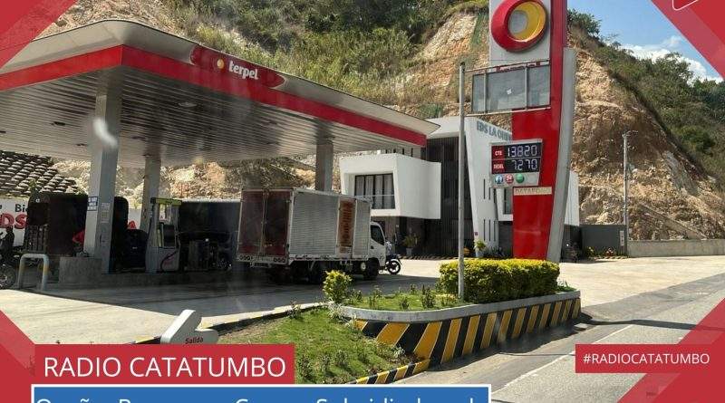 Estación de servicio La Ondina en Ocaña, Norte de Santander / Foto: Redes Sociales