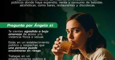 Flayer official de la estrategia #PreguntaPorÁngela, la cual esta diseñada para prestar atención inmediata a mujeres que puedan sentirse en riesgo de acoso, violencia física o sexual en Ocaña, Norte de Santander / Foto: Alcaldía de Ocaña