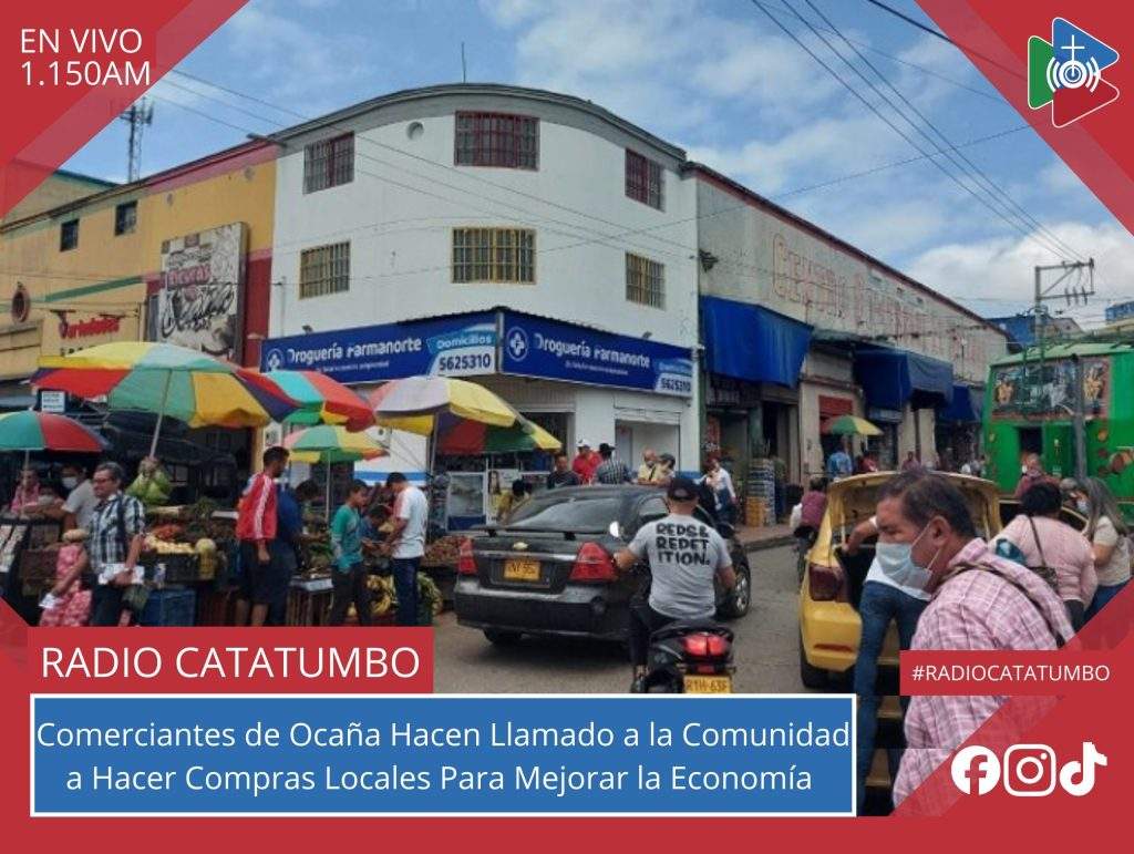 Comerciantes de la Plaza de Mercado de Ocaña hicieron un llamado a toda la comunidad para que realicen sus compras en el sector comercio del municipio, especialmente en esta temporada decembrina / Foto: Redes Sociales