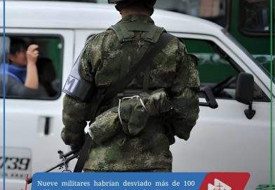 Nueve militares habrian desviado mas de 100 millones de pesos destinados a alimentación de tropas en Ocaña