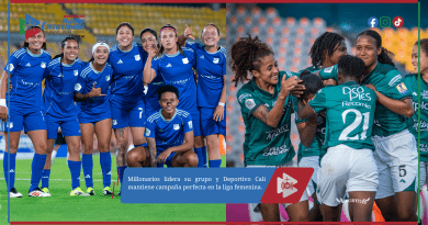 Millonarios lidera su grupo y Deportivo Cali mantiene campaña perfecta en la liga femenina.