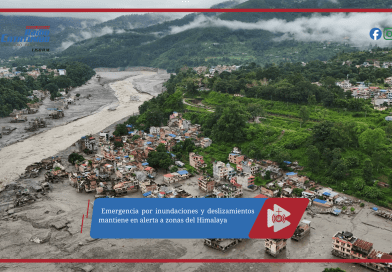 Emergencia por inundaciones y deslizamientos mantiene en alerta a zonas del Himalaya