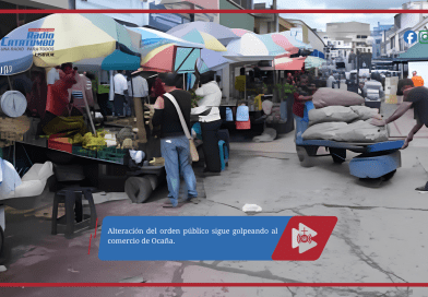 Alteración del orden público sigue golpeando al comercio de Ocaña.