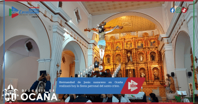 Hermandad de Jesús nazareno en Ocaña realizará hoy la fiesta patronal del santo cristo.