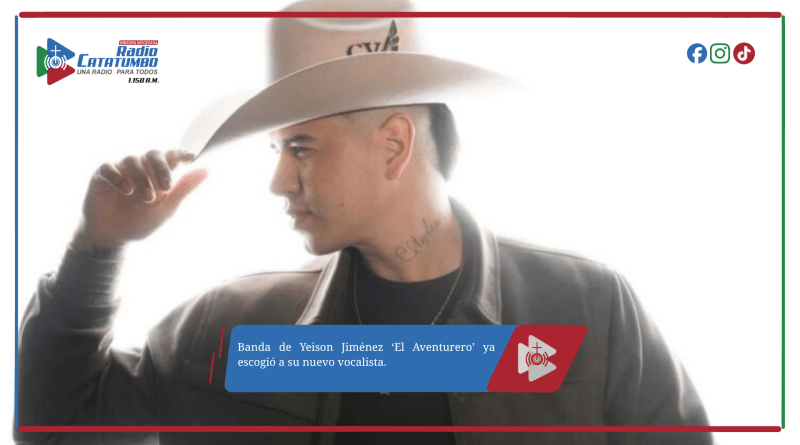 Banda de Yeison Jiménez ‘El Aventurero’ ya escogió a su nuevo vocalista.
