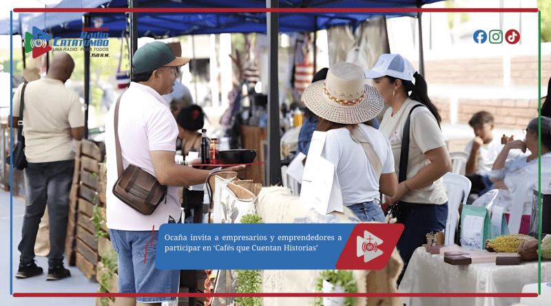 Ocaña invita a empresarios y emprendedores a participar en ‘Cafés que Cuentan Historias’