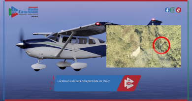 Localizan avioneta desaparecida en Choco