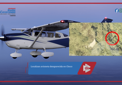 Localizan avioneta desaparecida en Choco