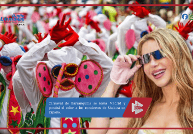 Carnaval de Barranquilla se toma Madrid y pondrá el color a los conciertos de Shakira en España.