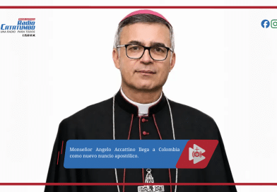 Monseñor Angelo Accattino llega a Colombia como nuevo nuncio apostólico.