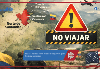 Estados Unidos emite alerta de seguridad para Norte de Santander