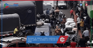 Secretaría de Gobierno verifica condiciones de espacio público y movilidad en el Mercado de Ocaña
