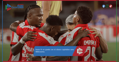 Santa Fe se queda con el clásico capitalino ante Millonarios.