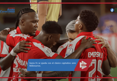 Santa Fe se queda con el clásico capitalino ante Millonarios.