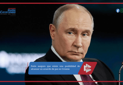 Putin asegura que existe una posibilidad de alcanzar un acuerdo de paz en Ucrania