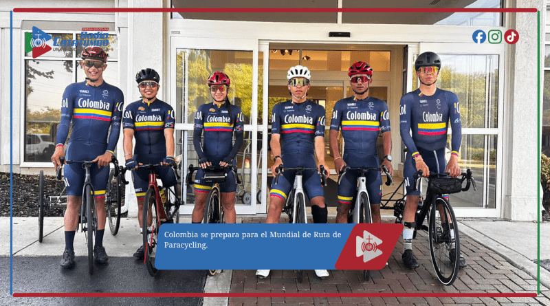 Colombia se prepara para el Mundial de Ruta de Paracycling