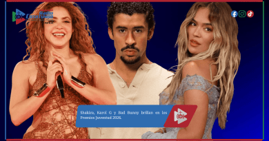 Shakira, Karol G y Bad Bunny brillan en los Premios Juventud 2026