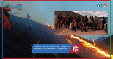 Controlan incendio forestal en Ábrego tras afectar más de 2.000 hectáreas de vegetación.